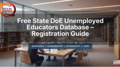 Free State DoE Unemployed Educators Database – Registration Guide