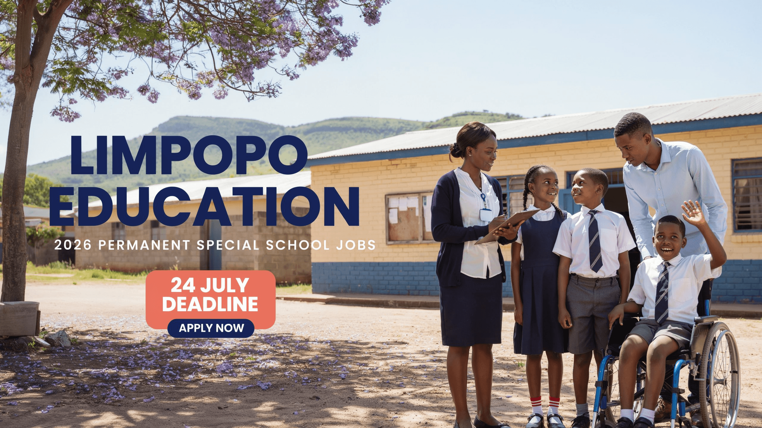 Limpopo Education 2026 Permanent Special School Jobs 24 July deadline