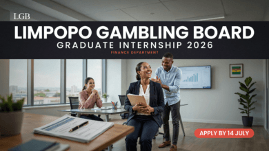 Limpopo Gambling Board Graduate Internship 2026 – Finance, Apply 14 July