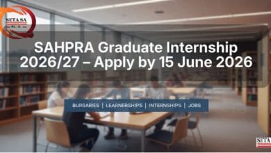 SAHPRA Graduate Internship 2026/27 – Apply by 15 June 2026