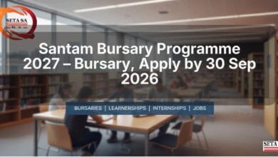 Santam Bursary Programme 2027 – Bursary, Apply by 30 Sep 2026