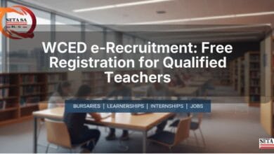 WCED e‑Recruitment: Free Registration for Qualified Teachers