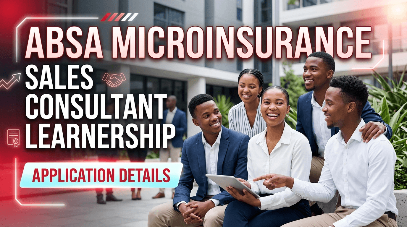 Absa Microinsurance Sales Consultant Learnership – Application Details