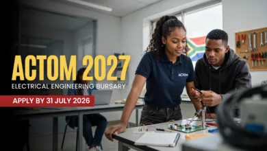 ACTOM 2027 Electrical Engineering Bursary – Apply by 31 July 2026