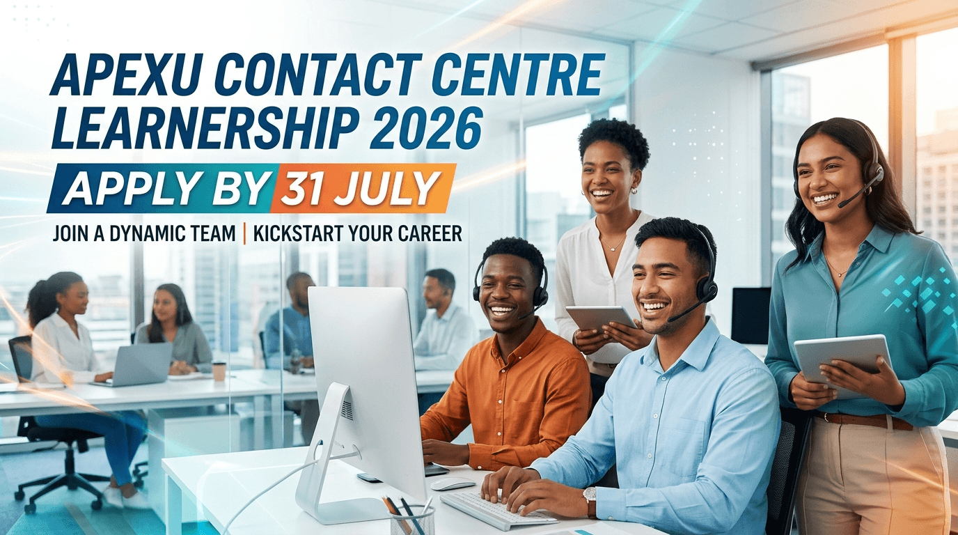 APEXU Contact Centre Learnership 2026 – Apply by 31 July