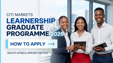 Citi Markets Learnership Graduate Programme 2026 – How to Apply