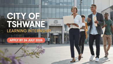 City of Tshwane Learning Internship – Apply by 24 July 2026