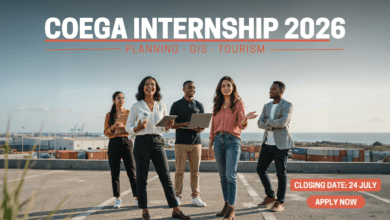 Coega Internship 2026 – Planning, GIS & Tourism – Closing date 24 July