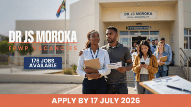 Dr JS Moroka EPWP Vacancies – 176 Jobs, Apply by 17 July 2026
