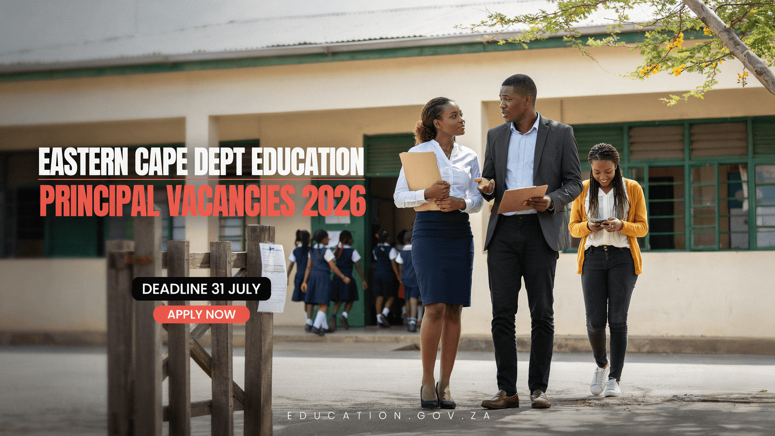 Eastern Cape Dept Education Principal Vacancies 2026 – Deadline 31 July