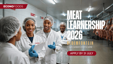 Econofoods Meat Learnership 2026 – Bloemfontein, Apply by 31 July