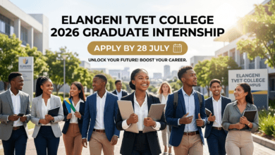 Elangeni TVET College 2026 Graduate Internship – Apply by 28 July
