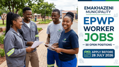 Emakhazeni Municipality EPWP Worker Jobs – 50 Jobs, Apply 28 July 2026