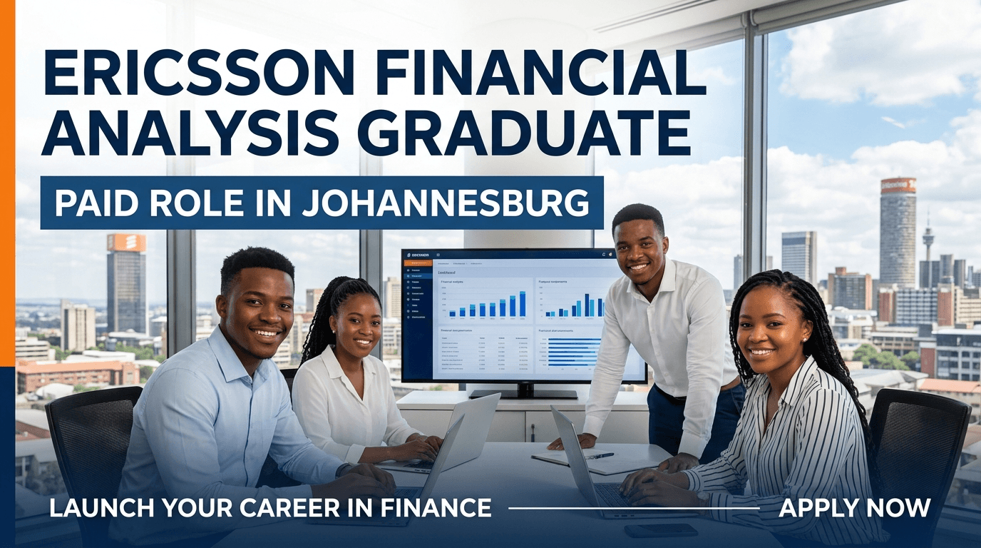 Ericsson Financial Analysis Graduate – Paid Role in Johannesburg