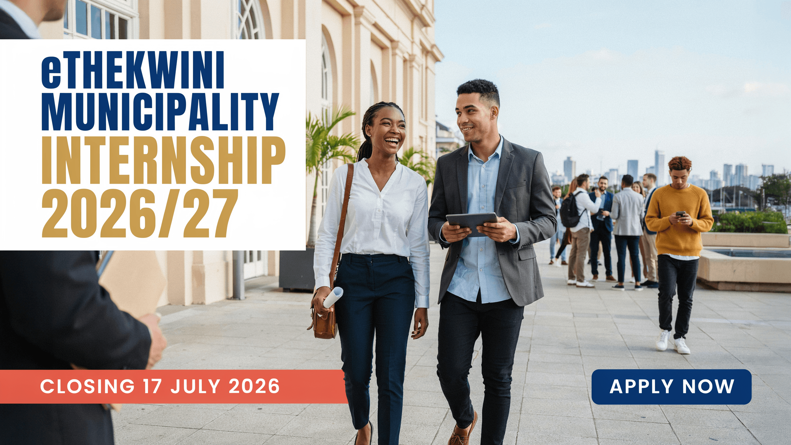 eThekwini Municipality Internship 2026/27 – Closing 17 July 2026