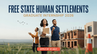 Free State Human Settlements Graduate Internship 2026 – Apply 31 July