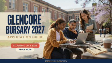 Glencore Bursary 2027 – Application Guide – Closing 13 July 2026