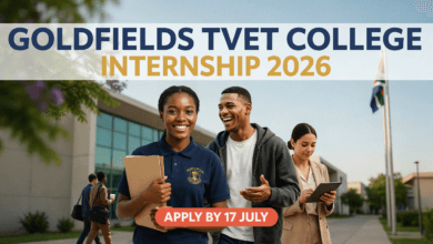 Goldfields TVET College Internship 2026 – Apply by 17 July
