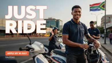 Just Ride Delivery Rider Programme 2026 – Apply by 10 July (Gauteng)