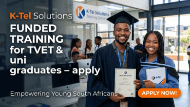 K‑Tel Solutions funded training for TVET & uni graduates – apply