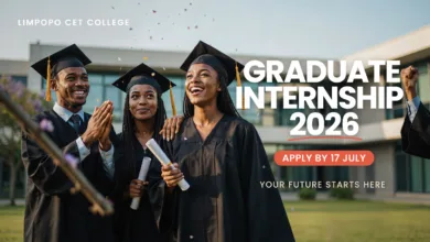 Limpopo CET College Graduate Internship 2026 – Apply by 17 July