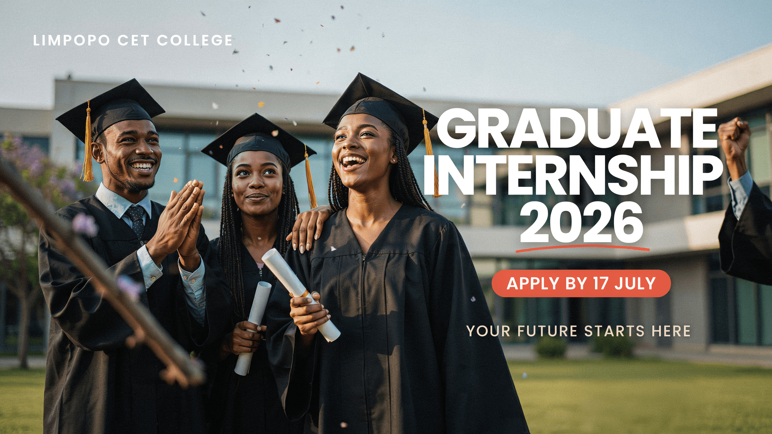 Limpopo CET College Graduate Internship 2026 – Apply by 17 July