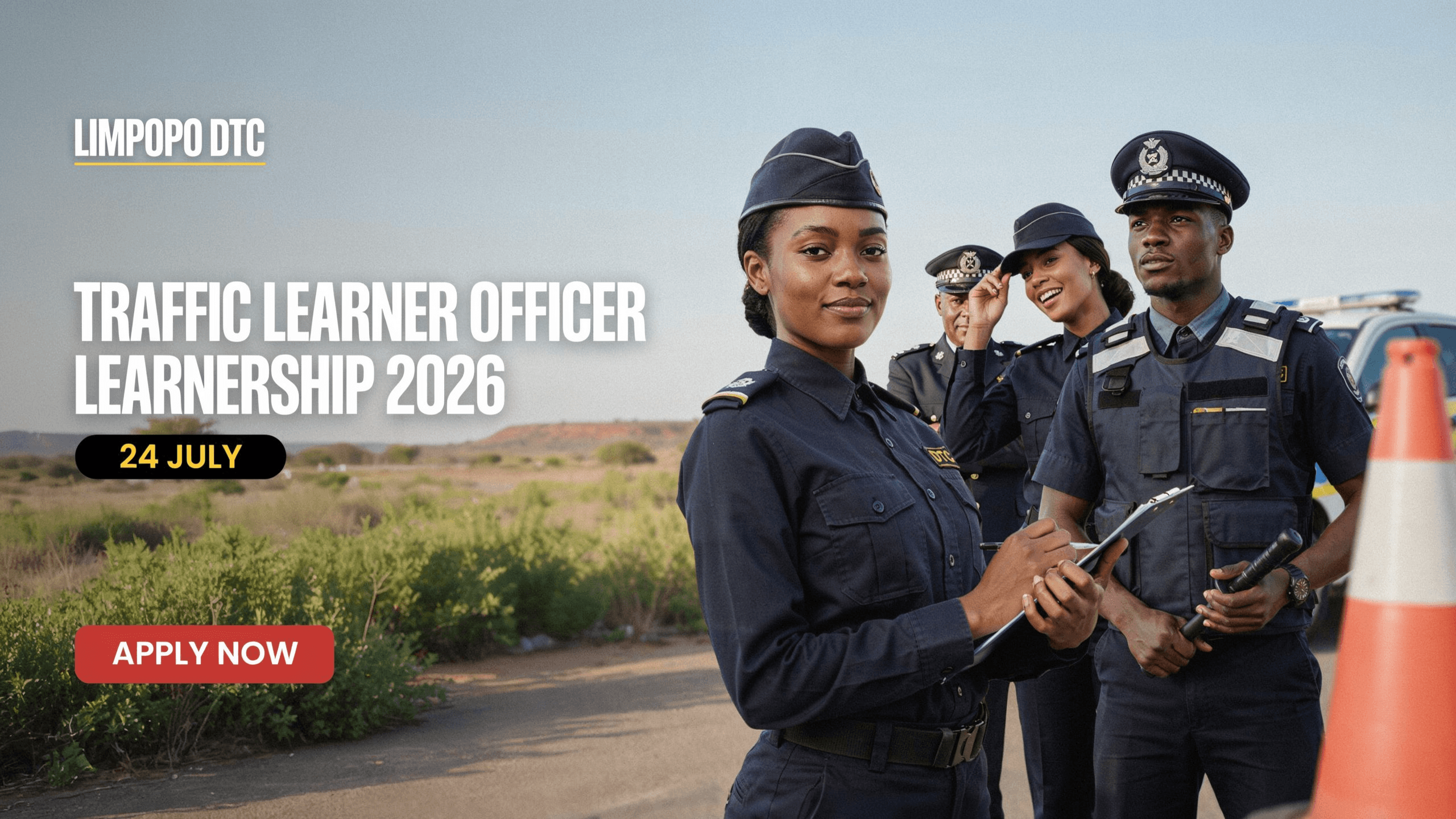 Limpopo DTC Traffic Learner Officer Learnership 2026 – 24 July