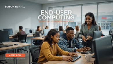 Maponya Mall End‑User Computing Short Skills Programme 2026 – Apply
