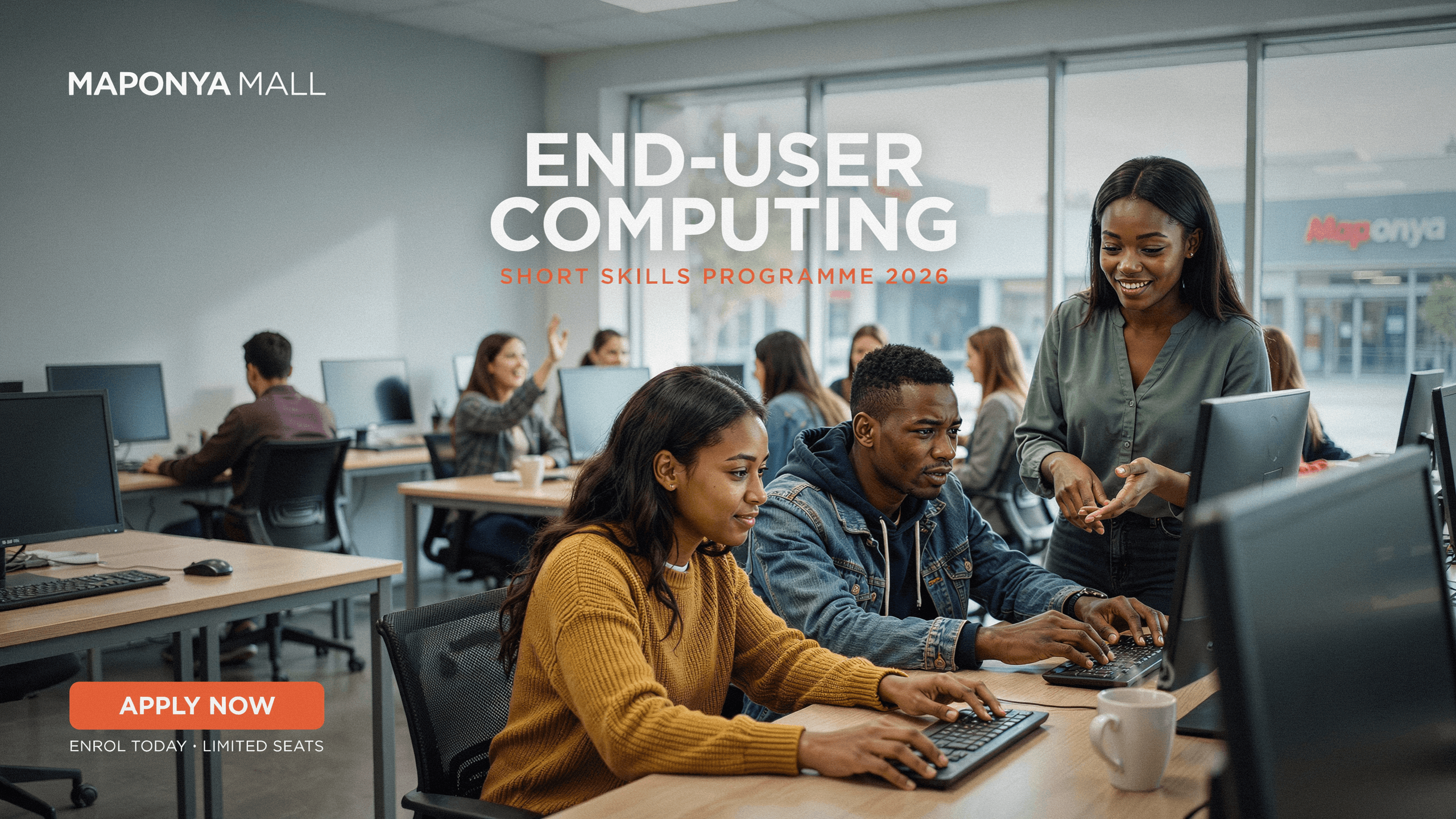 Maponya Mall End‑User Computing Short Skills Programme 2026 – Apply