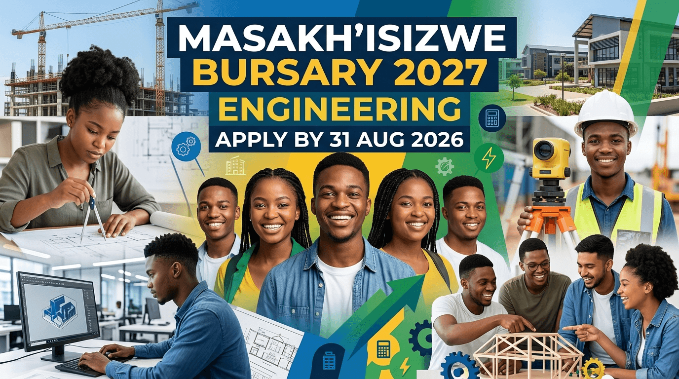Masakh’iSizwe Bursary 2027 – Engineering – Apply by 31 Aug 2026