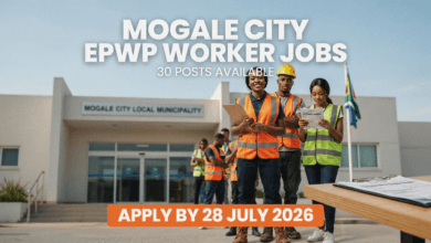 Mogale City EPWP Worker Jobs – 30 Posts – Apply by 28 July 2026