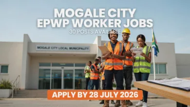 Mogale City EPWP Worker Jobs – 30 Posts – Apply by 28 July 2026