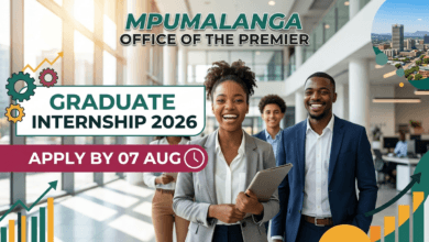 Mpumalanga Office of the Premier Graduate Internship 2026 – Apply by 07 Aug