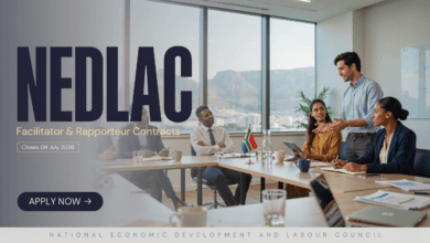 NEDLAC – Facilitator & Rapporteur Contracts (Closes 09 July 2026)