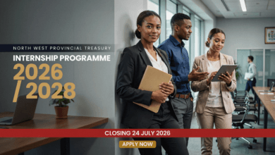North West Provincial Treasury Internship 2026/28 – Closing 24 July 2026