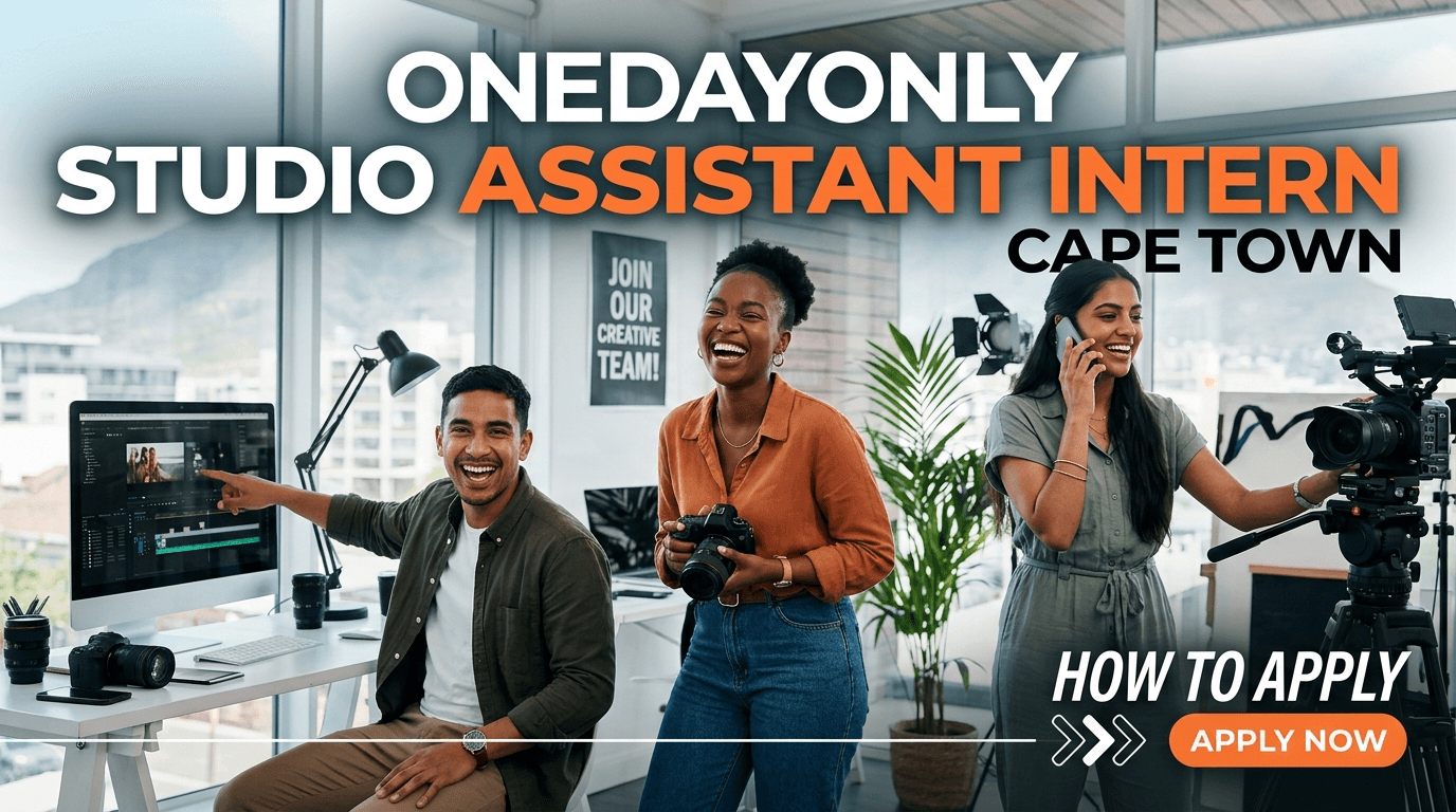 OneDayOnly Studio Assistant Intern – Cape Town – How to Apply
