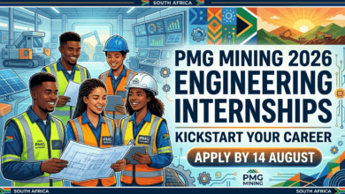 PMG Mining 2026 Engineering Internships – Apply by 14 August