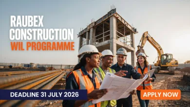 Raubex Construction WIL Programme – Deadline 31 July 2026
