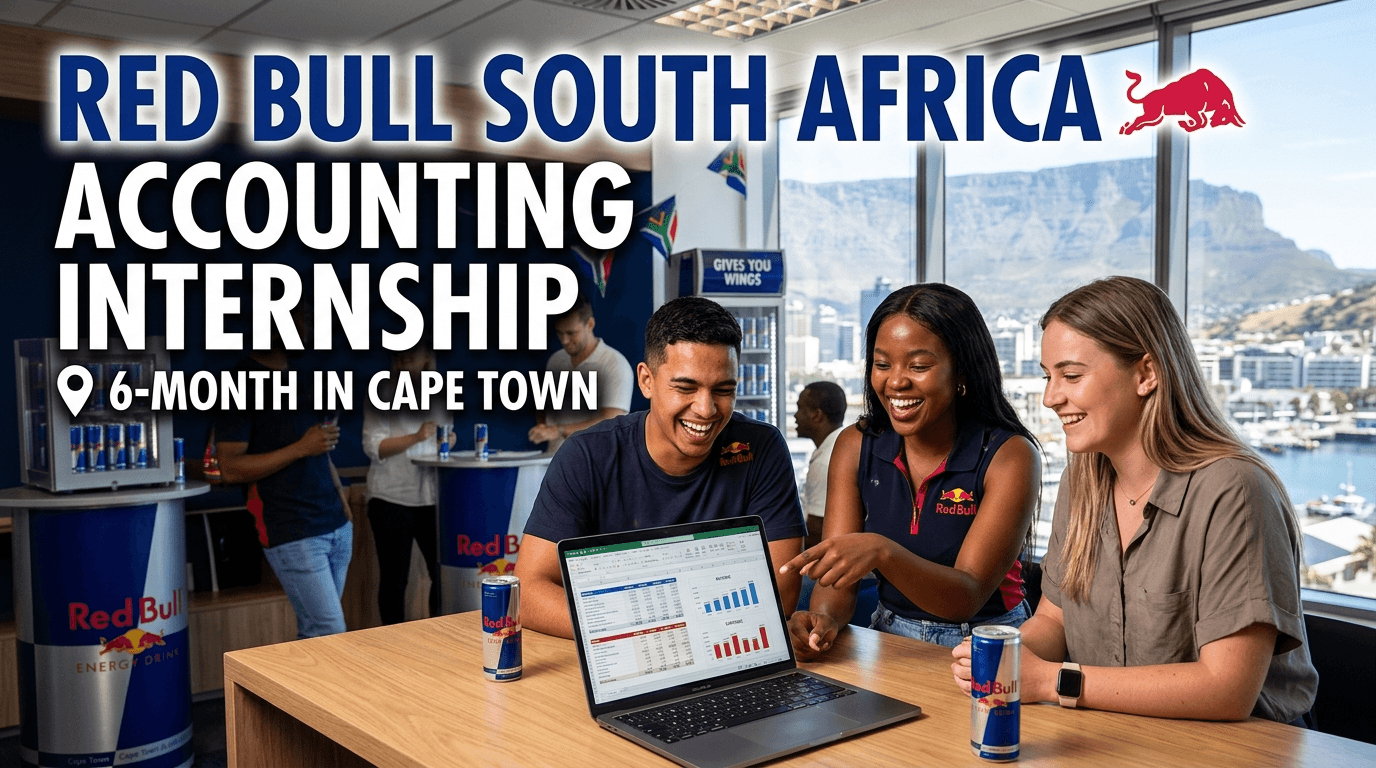 Red Bull South Africa Accounting Internship – 6‑Month in Cape Town