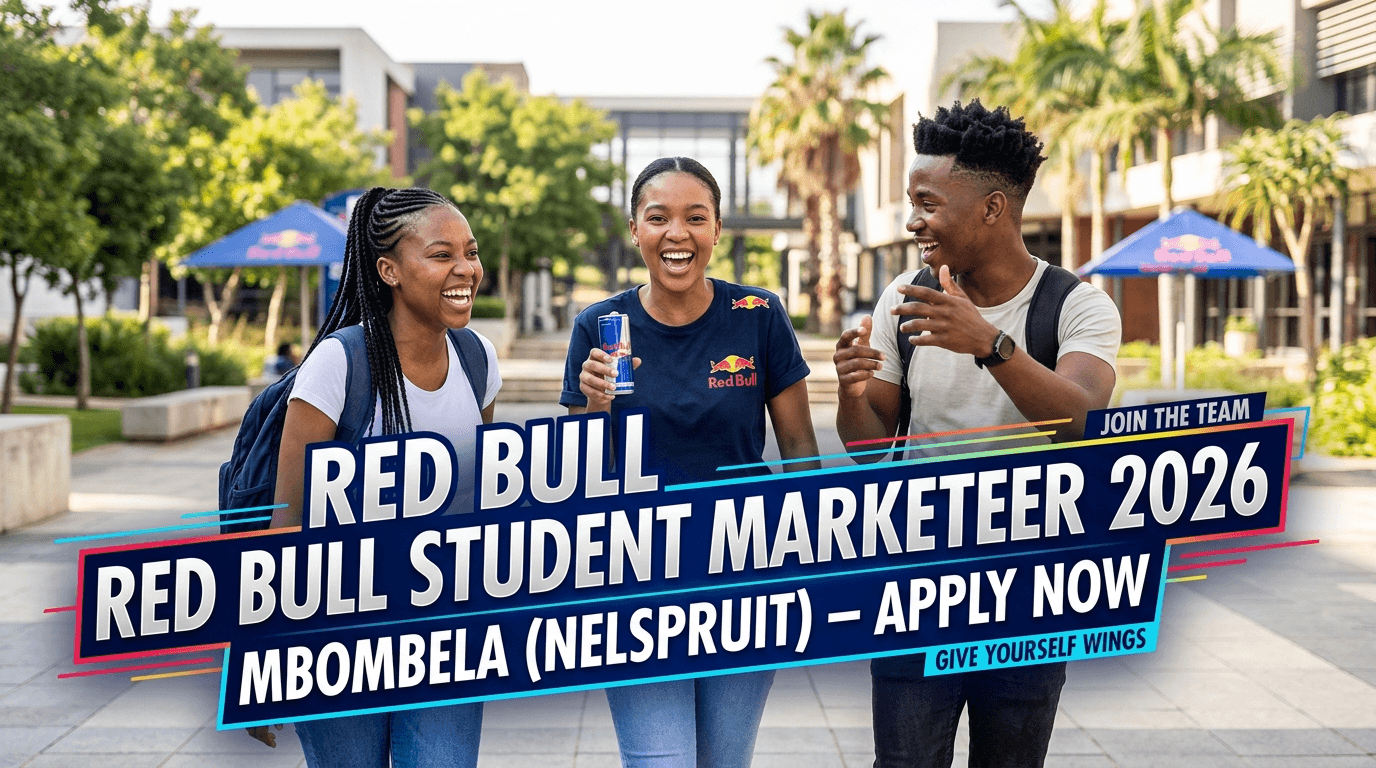 Red Bull Student Marketeer 2026 – Mbombela (Nelspruit) – Apply Now