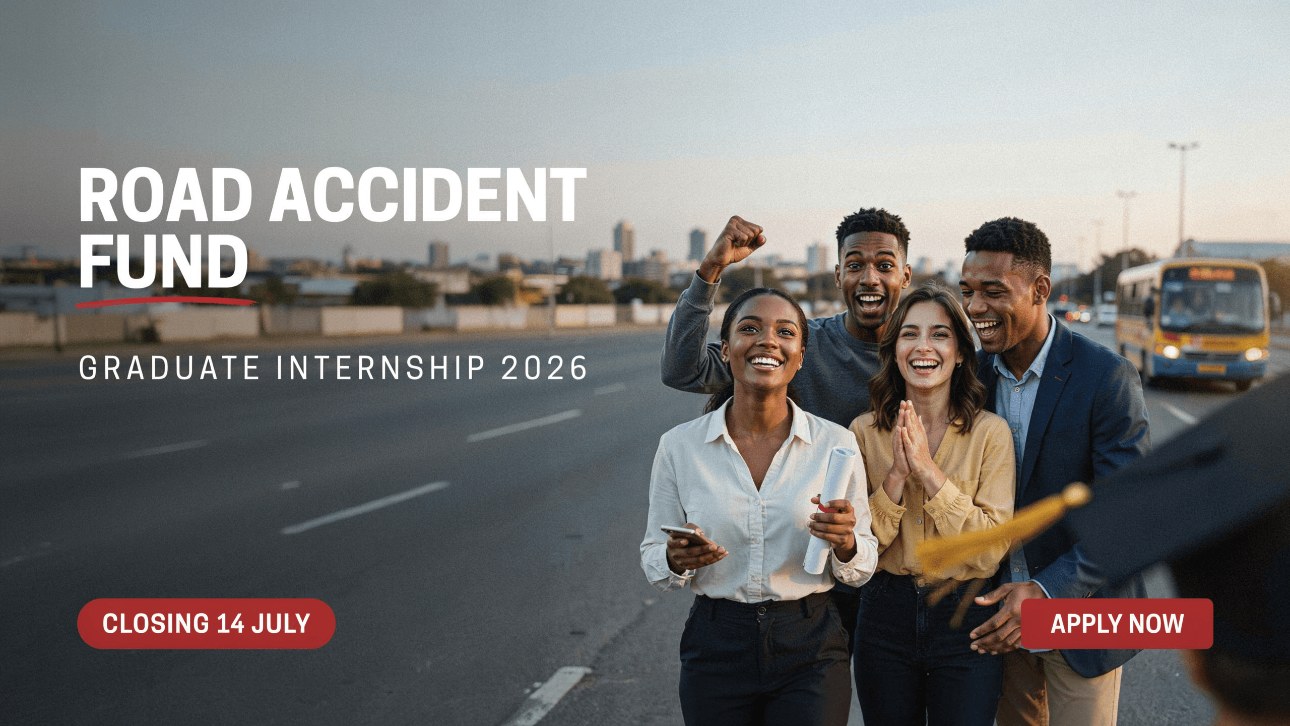 Road Accident Fund Graduate Internship 2026 – Closing 14 July