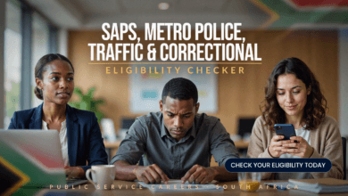 SAPS, Metro Police, Traffic & Correctional Eligibility Checker