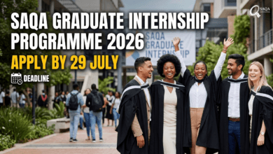 SAQA Graduate Internship Programme 2026 – Apply by 29 July