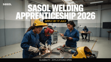 Sasol Welding Apprenticeship 2026 – Apply by 17 July – Eligibility