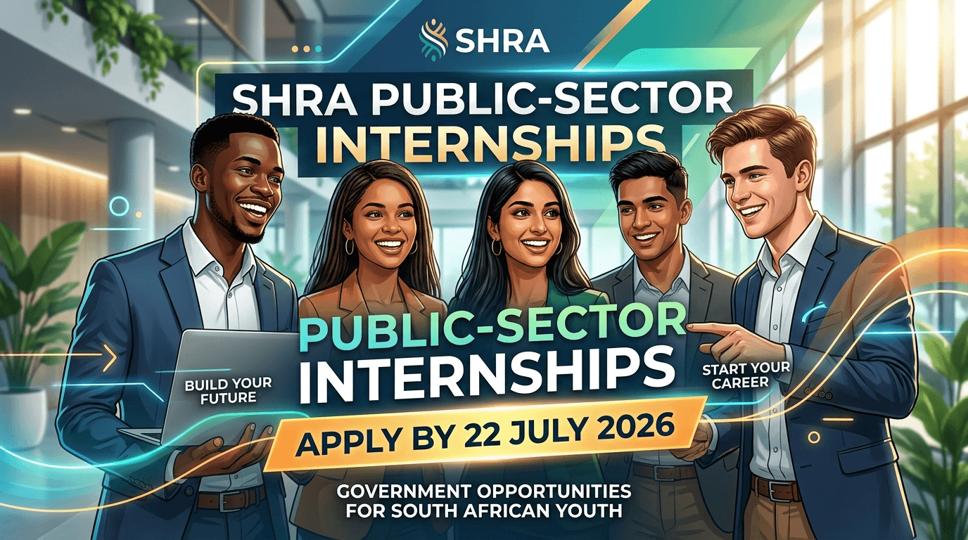 SHRA Public‑Sector Internships – Apply by 22 July 2026