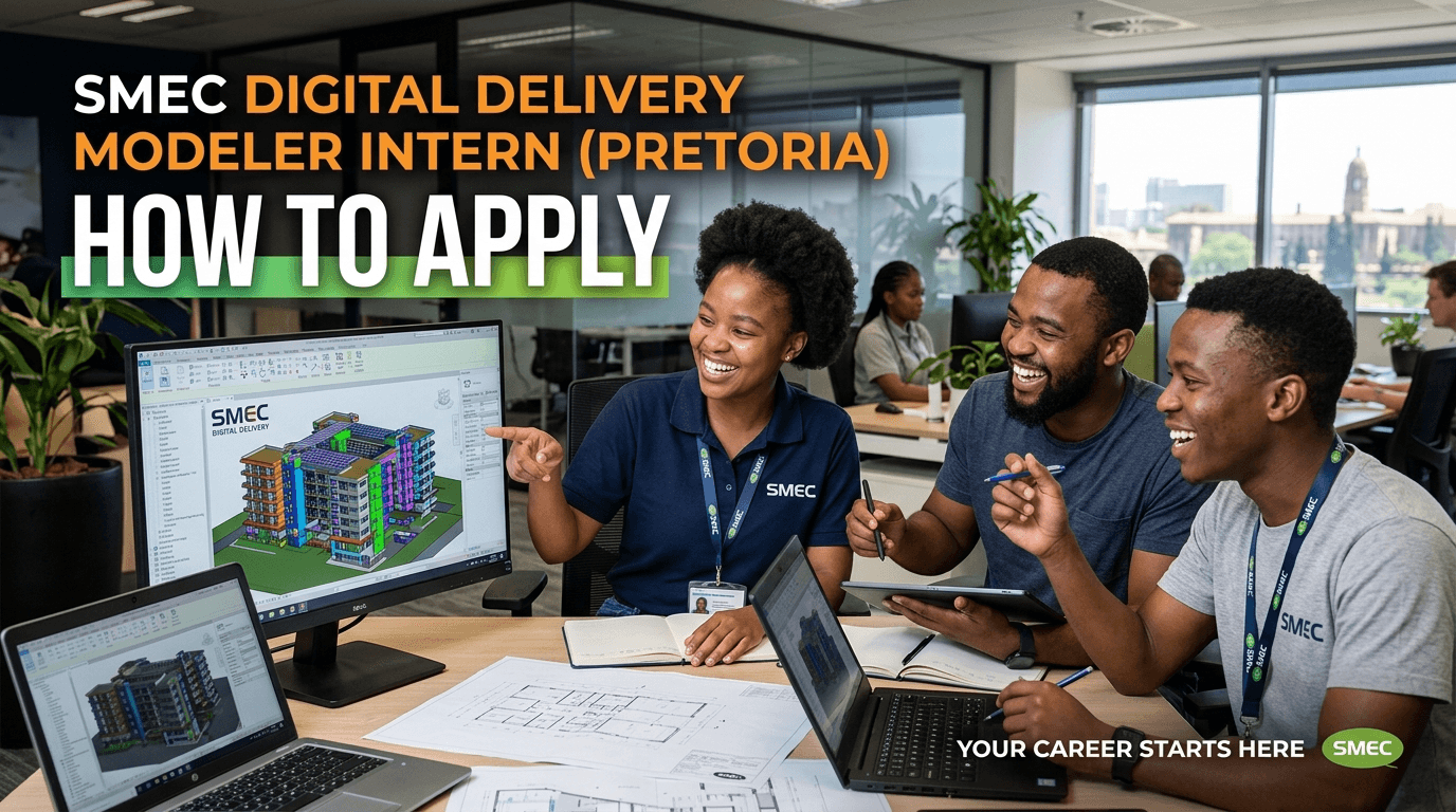 SMEC Digital Delivery Modeler Intern (Pretoria) – How to Apply