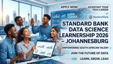 Standard Bank Data Science Learnership 2026 – Johannesburg