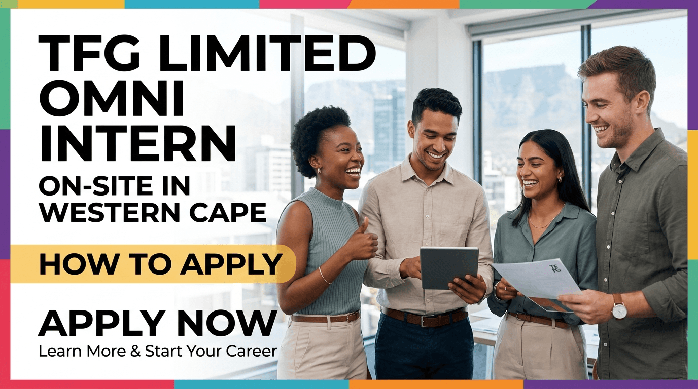 TFG Limited Omni Intern – On‑site in Western Cape – How to Apply