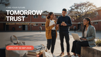 Tomorrow Trust Bursary Programme 2027 – Apply by 30 Sep 2026