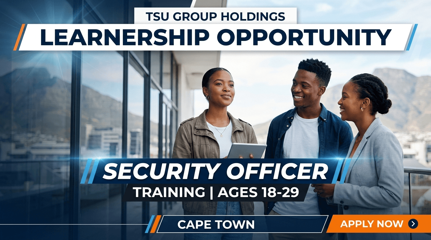 TSU Group Holdings Learnership – Security Officer 18‑29, Cape Town